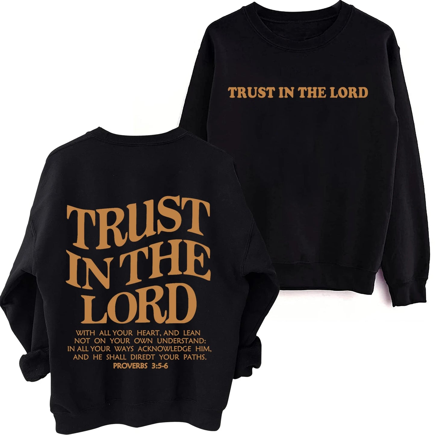 Oversized Jesus Faith Sweatshirts