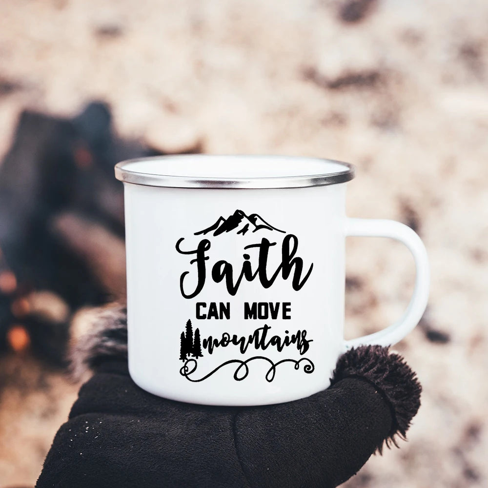 Christian Creative Enamel Mugs