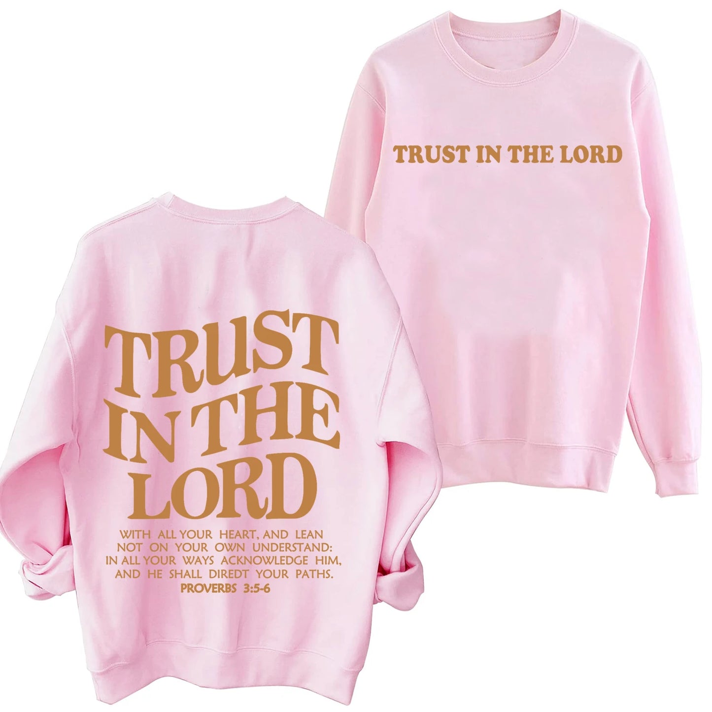 Oversized Jesus Faith Sweatshirts