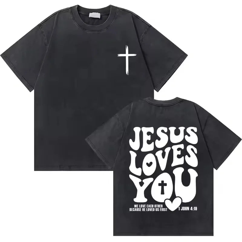Christian Fashion Casual Oversized T Shirt