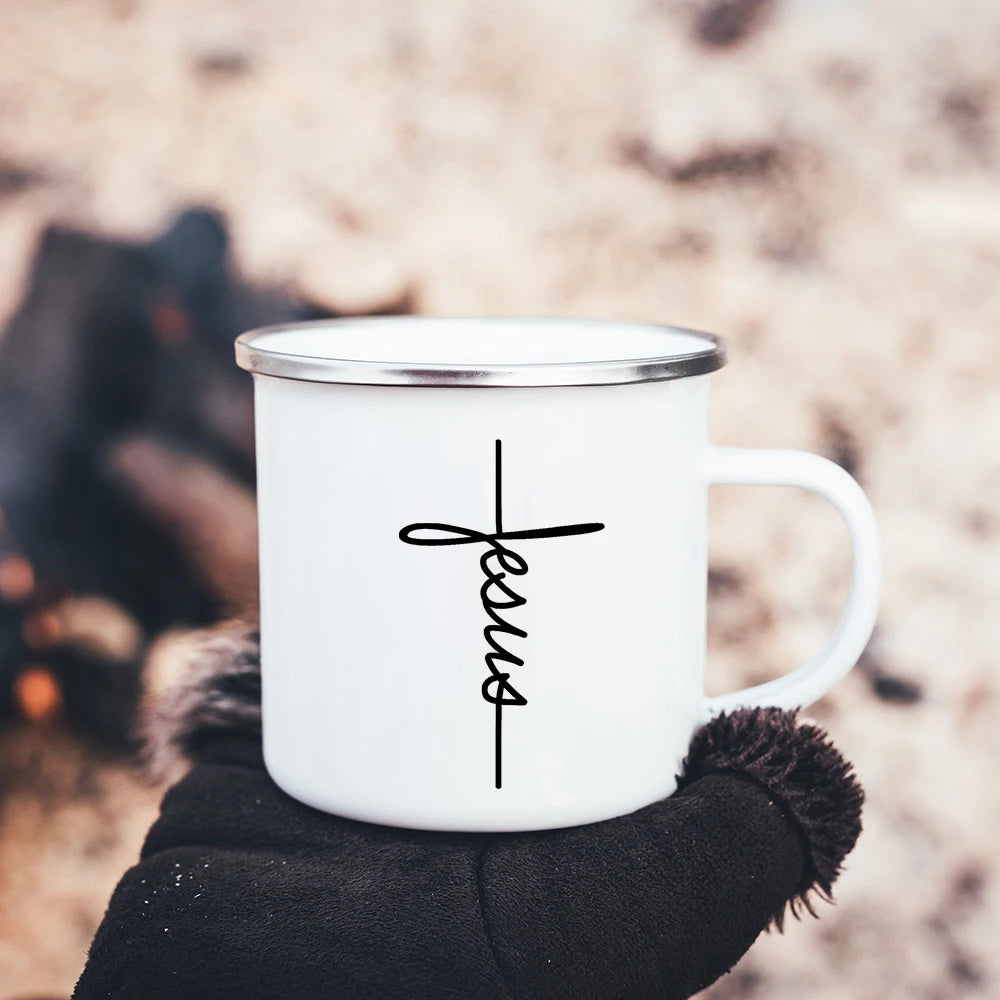 Christian Creative Enamel Mugs