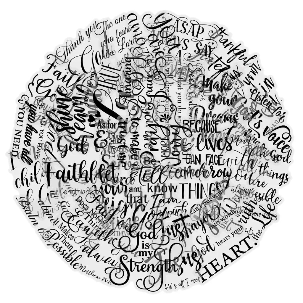 Bible Verse Sticker Set - Religious