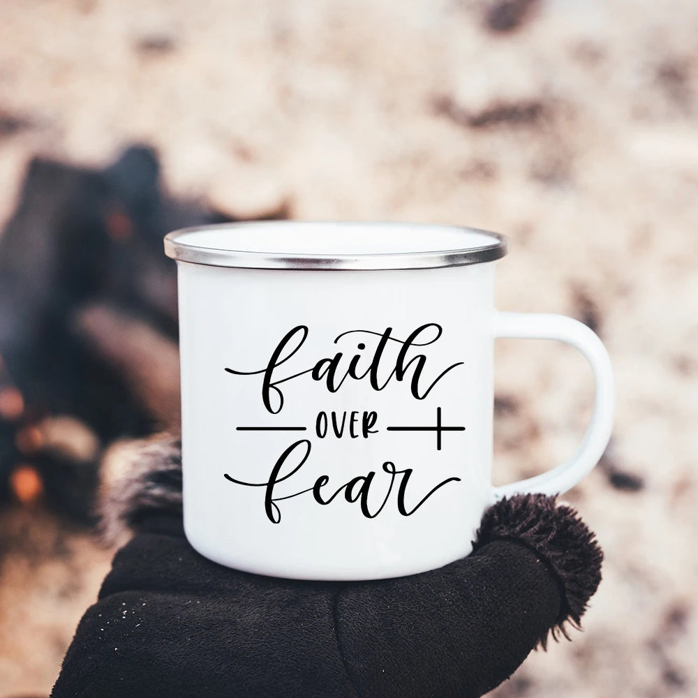 Christian Creative Enamel Mugs