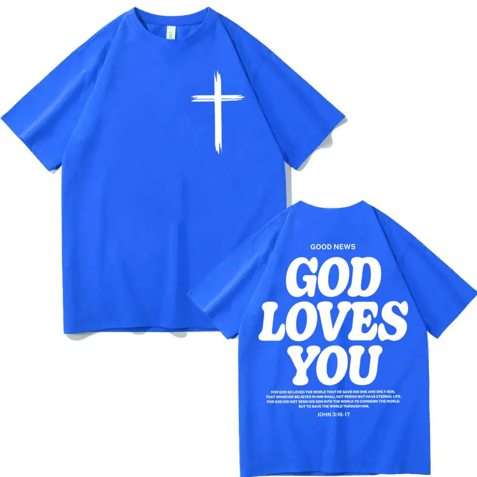 Christian Jesus Church T-shirt Bible Verse Print Unisex