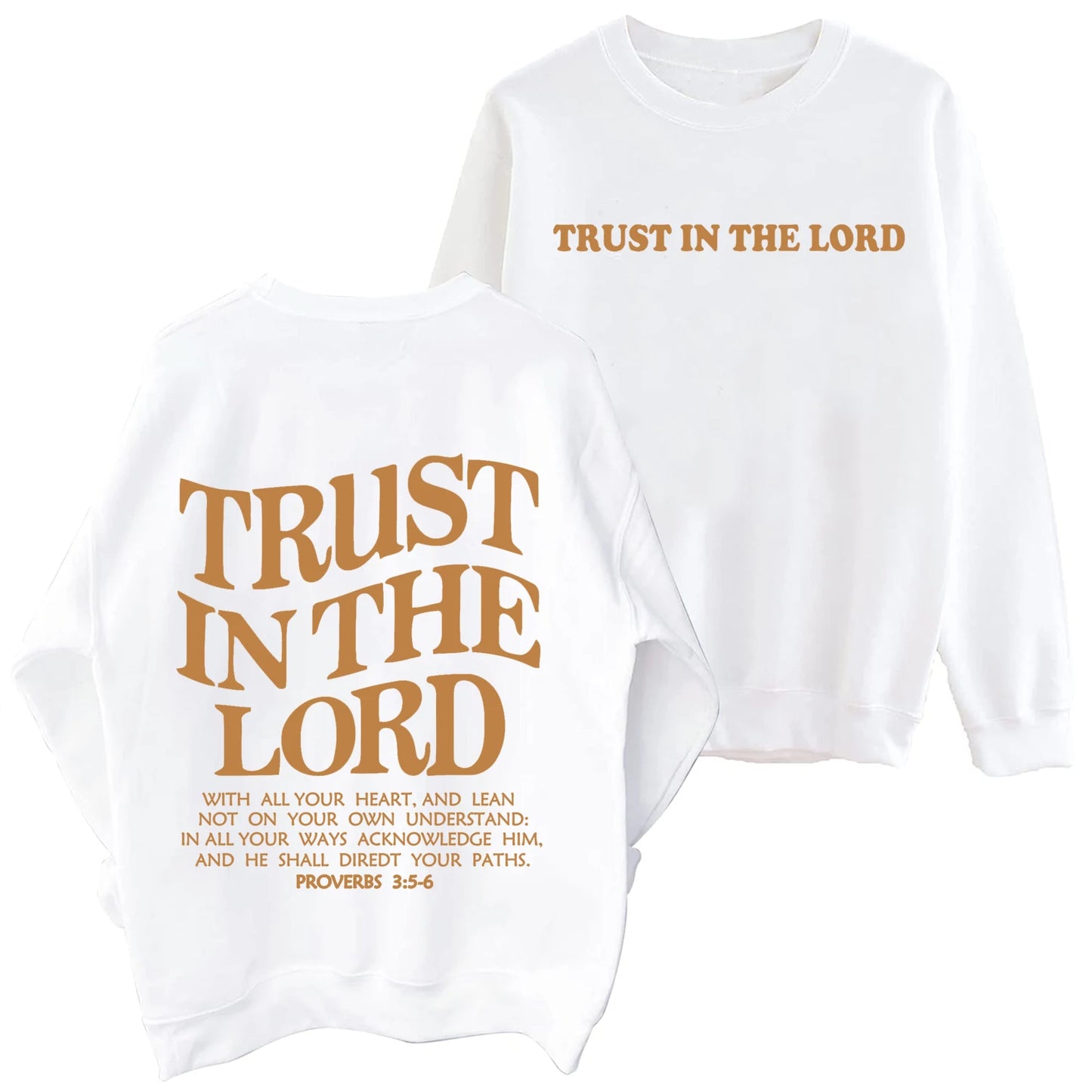 Oversized Jesus Faith Sweatshirts